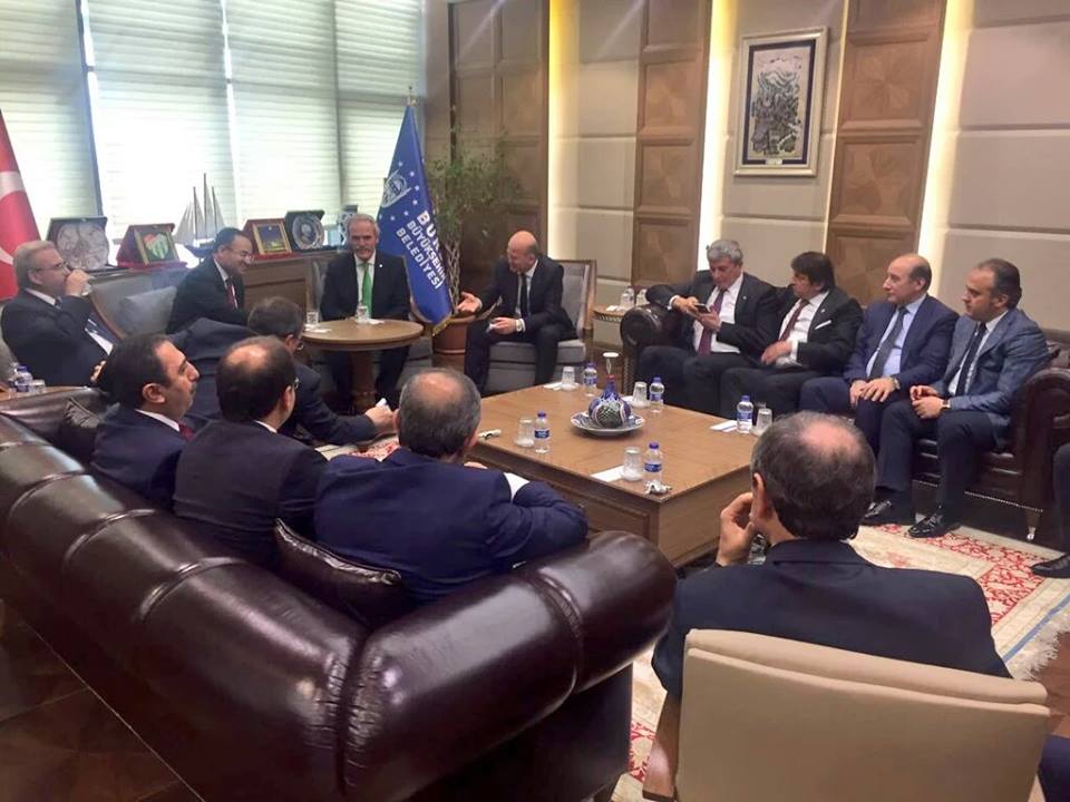 Aktaş Bozdağ’ın ziyaretinde yer aldı