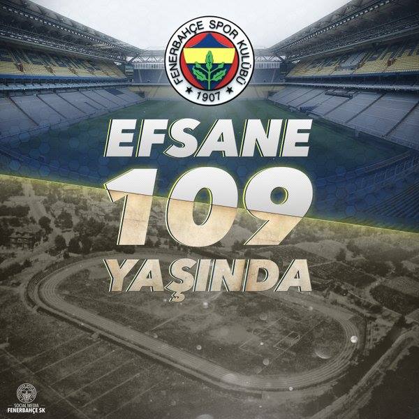 Fenerbahçeliler 109. Yılı Kutladılar