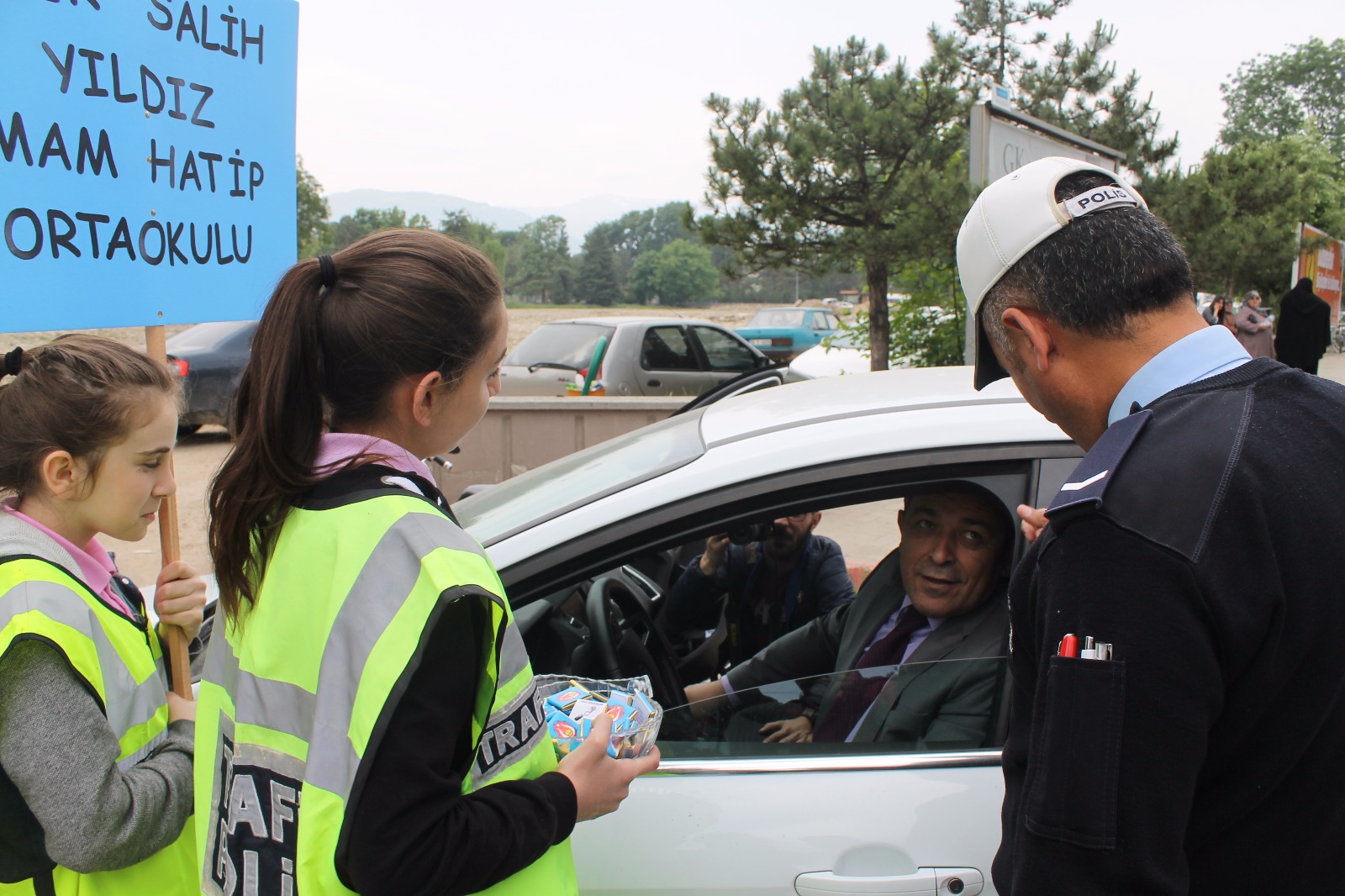 Trafik bilinci öğrencilere aktarıldı
