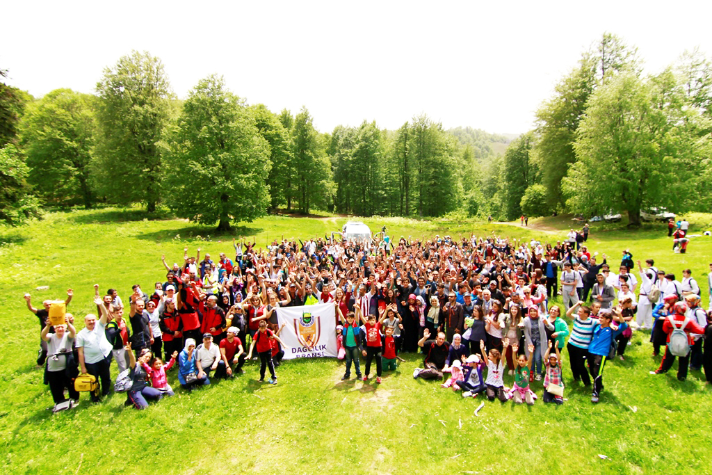 Doğa yürüyüşüne büyük ilgi
