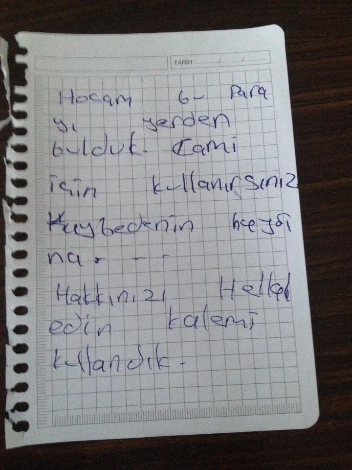 Kuba Camii’nde insanlık örneği