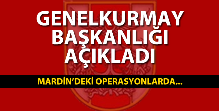 Genelkurmay Başkanlığı’ndan açıklama