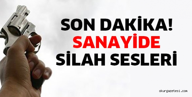 Ağaç İşleri Sanayisi’nde silah sesi