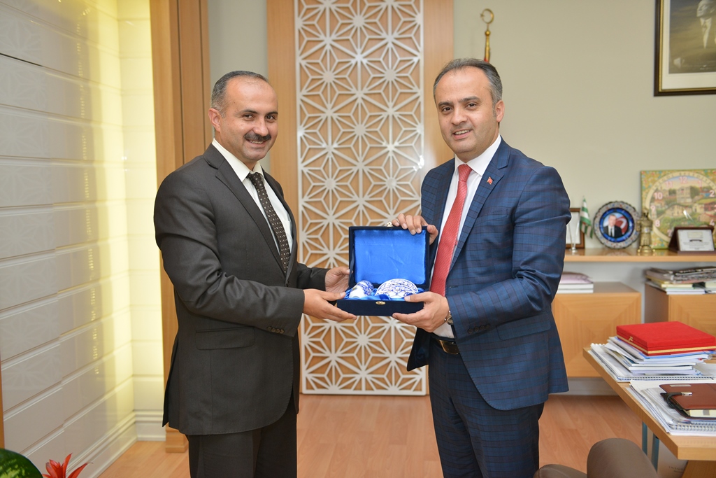 Çolak’tan Aktaş’a veda ziyareti