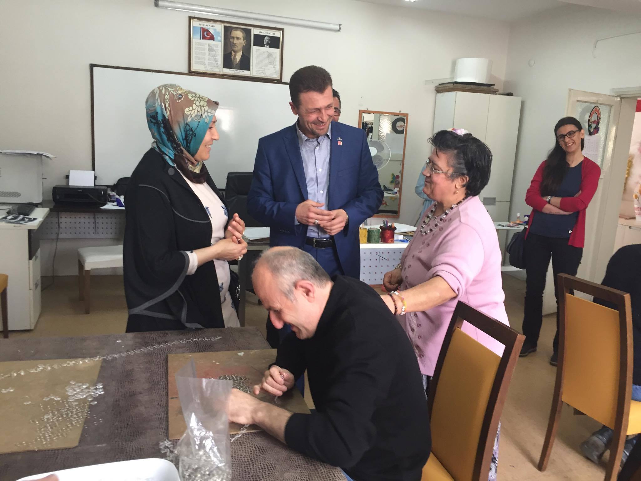 Engellileri ziyaret ettiler