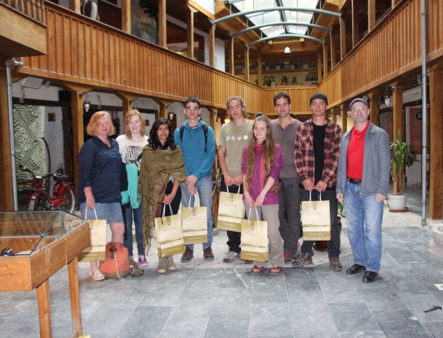 Onlarda müzeye hayran kaldı