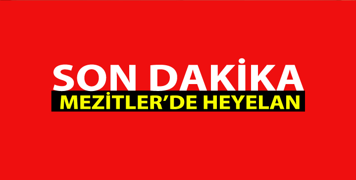 Mezitler’de heyelan