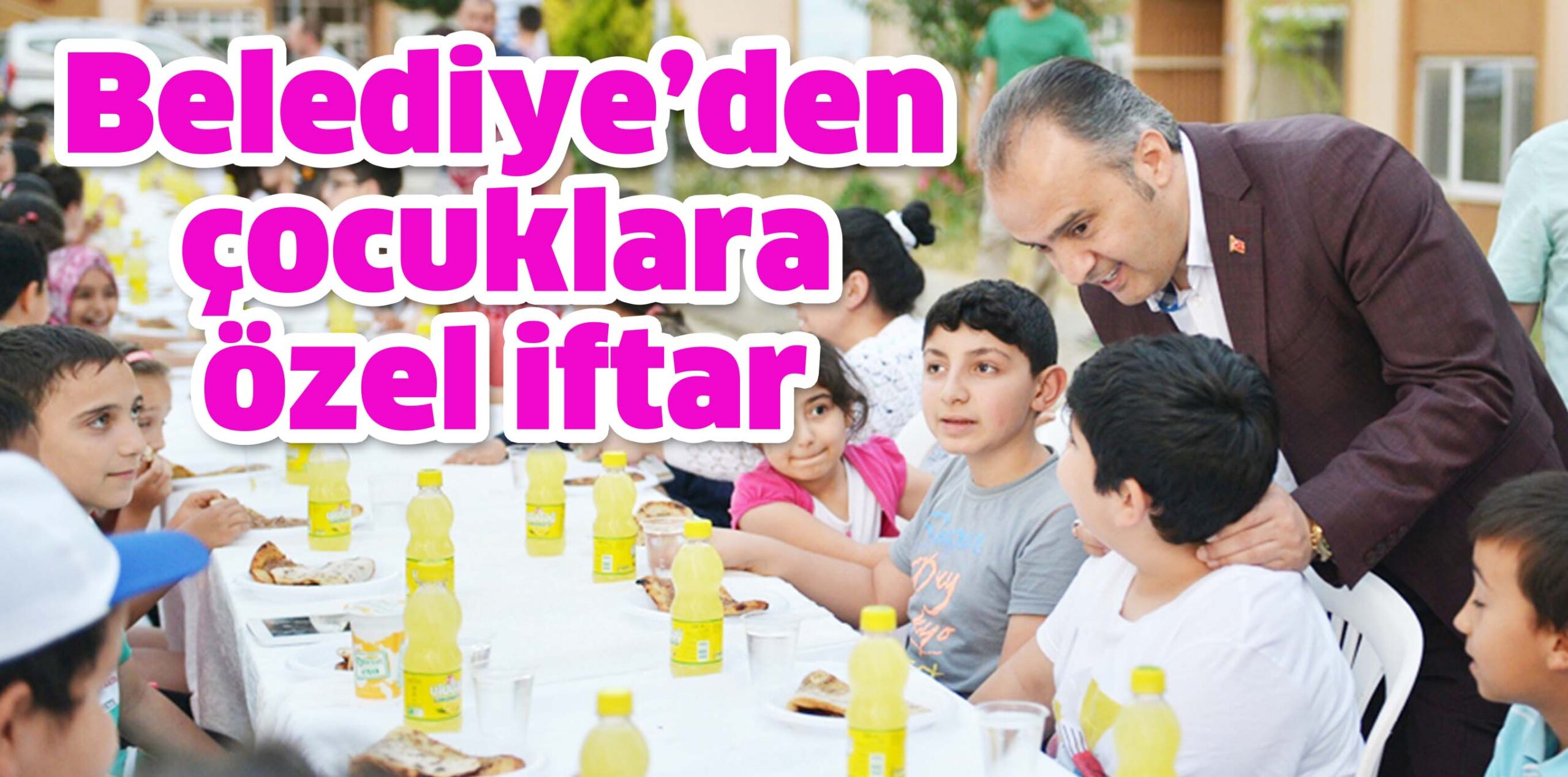 Belediye’den çocuklara özel iftar
