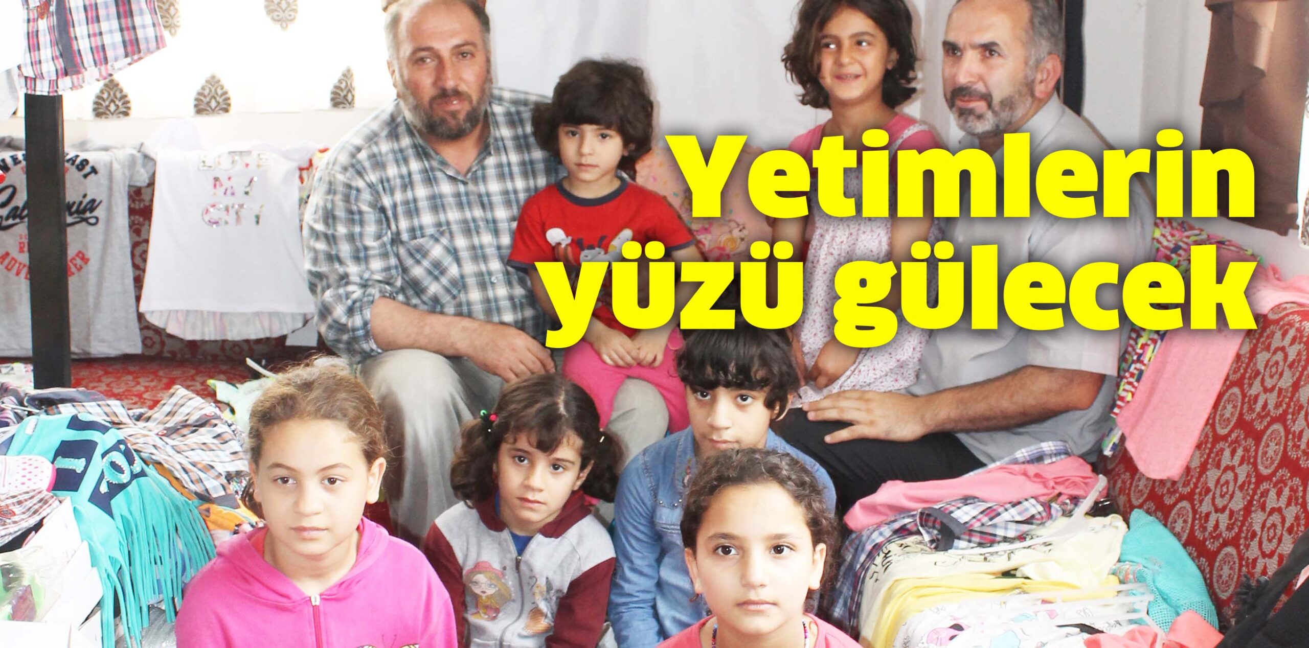 Yetimlerin yüzü gülecek