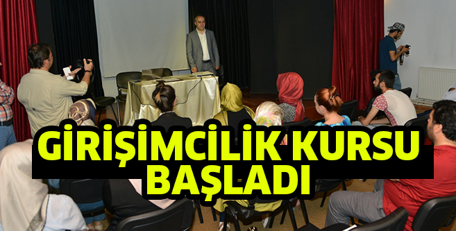 KOSGEB girişimcilik kursu başladı