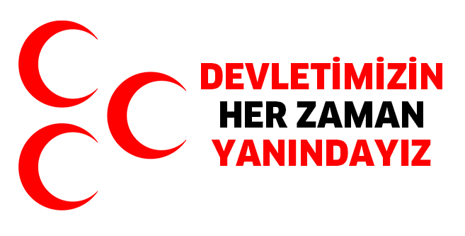 Devletimizin yanındayız