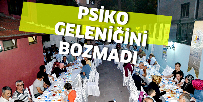 Psiko-Tiyatro’dan iftar