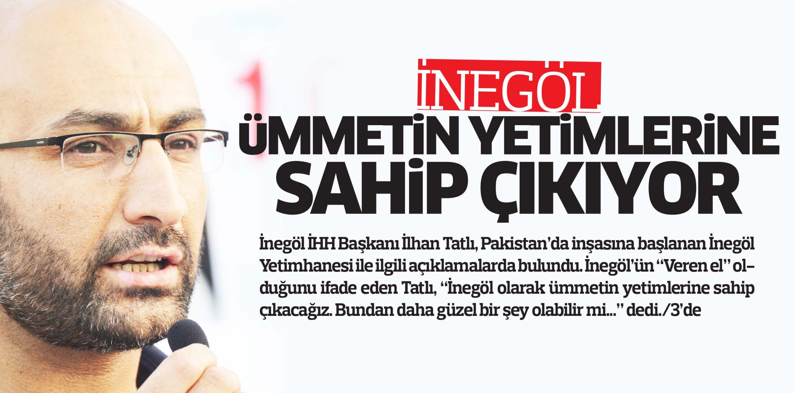 ÜMMETİN YETİMLERİNE  SAHİP ÇIKIYOR