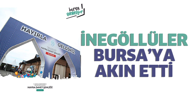 İNEGÖL BAYRAKLARLA DONALTILACAK