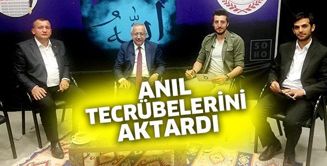 Anıl geçmişten günümüze İnegöl’ü anlattı