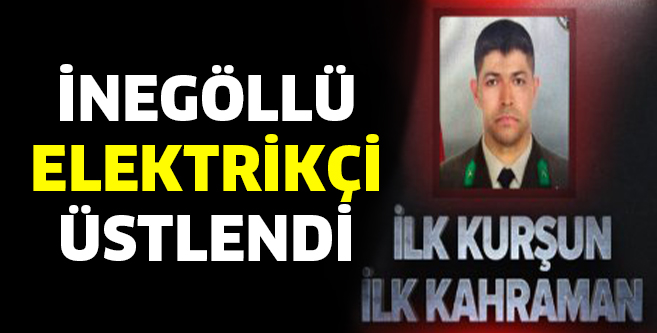 İNEGÖLLÜ ELEKTRİKÇİ ÜSTLENDİ