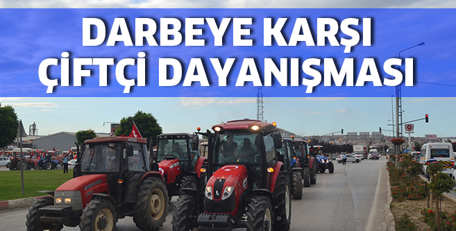 Çiftçilerden traktörlü protesto