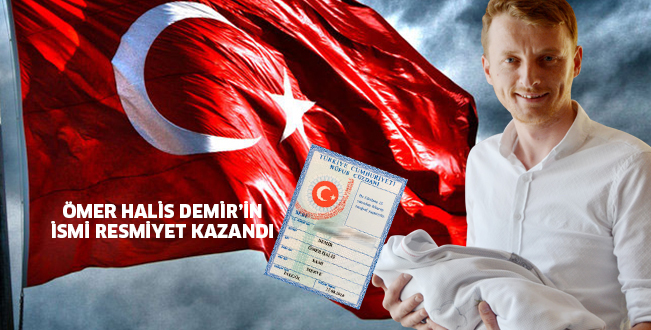 İsmi resmiyet kazandı