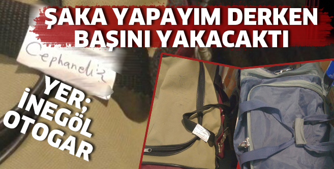 ŞAKA YAPAYIM DERKEN BAŞINI YAKACAKTI