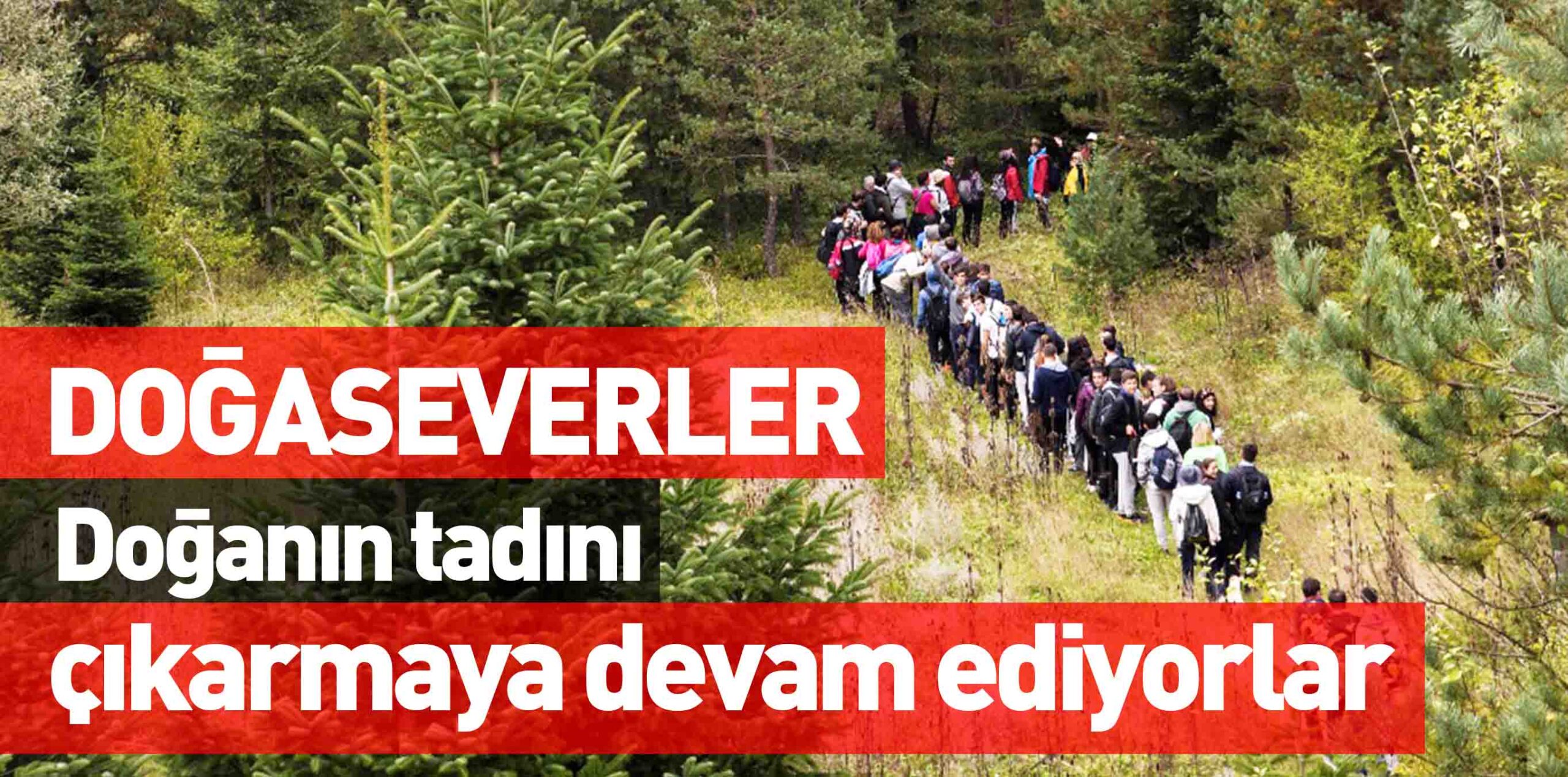 DOĞASEVERLER  Doğanı tadını çıkarmaya devam ediyorlar