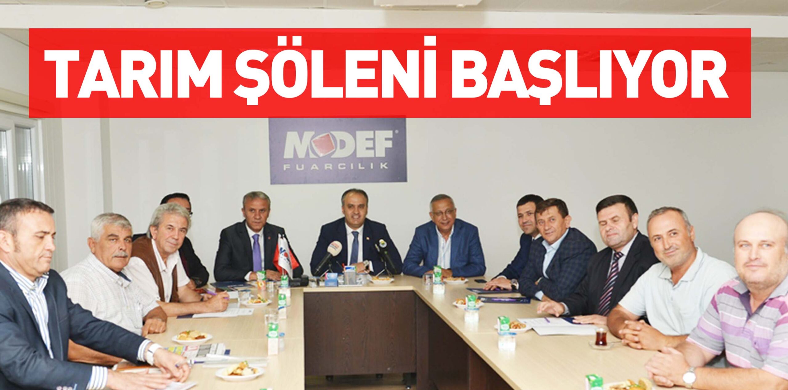 TARIM ŞÖLENİ BAŞLIYOR