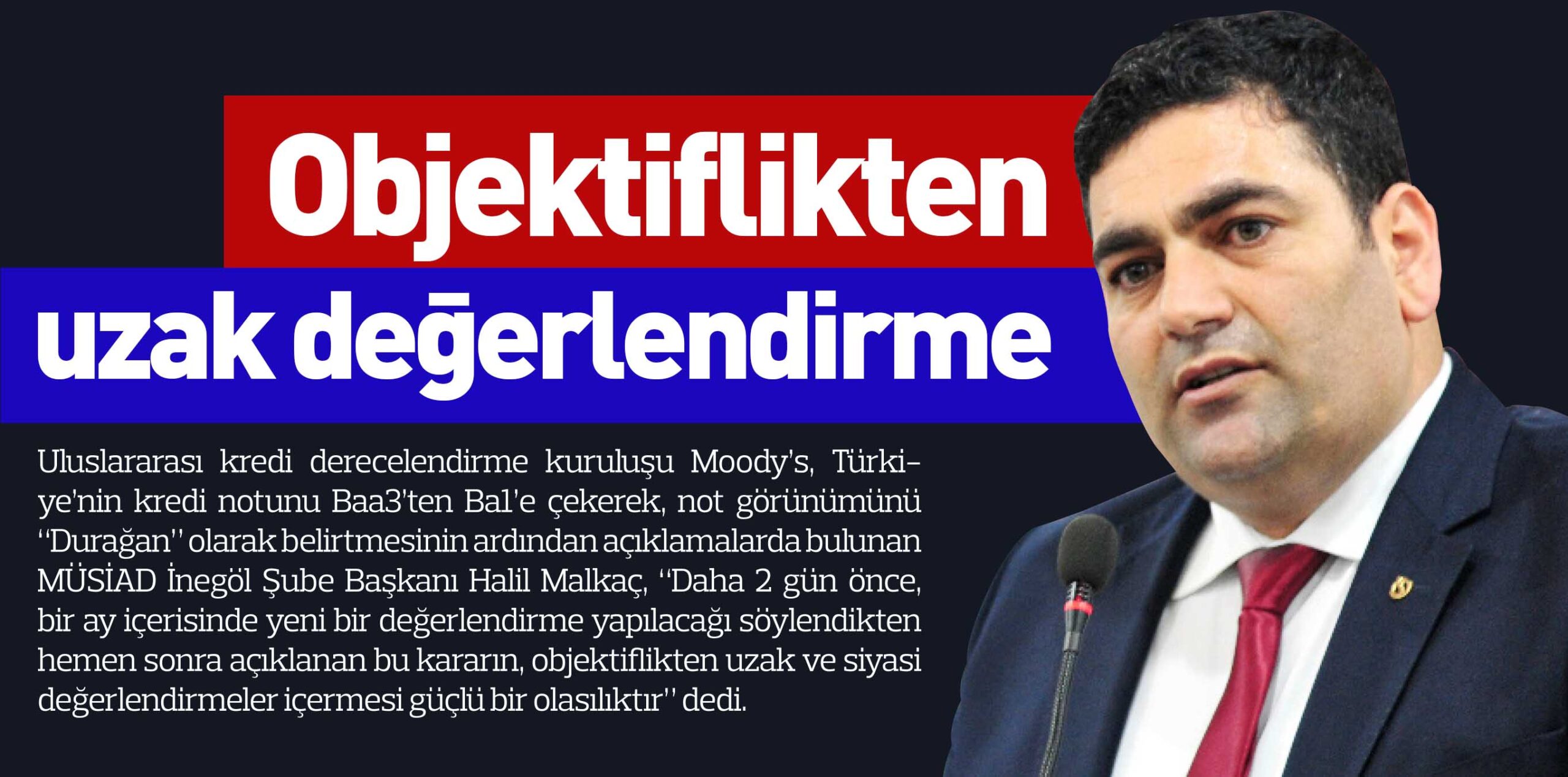 Objektiflikten uzak değerlendirme