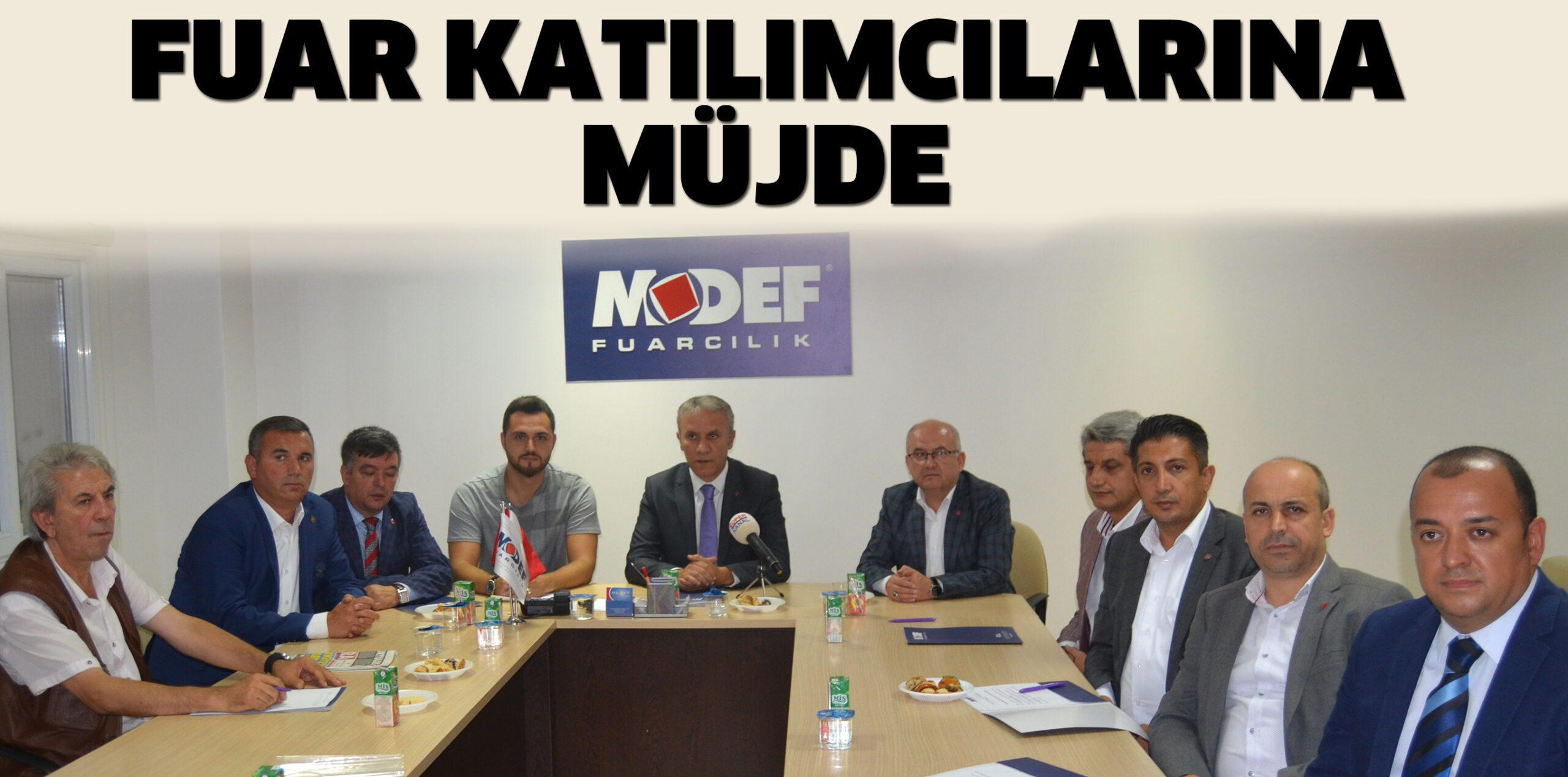 FUAR KATILIMCILARINA MÜJDE