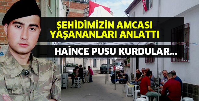 HAİNCE PUSU KURDULAR