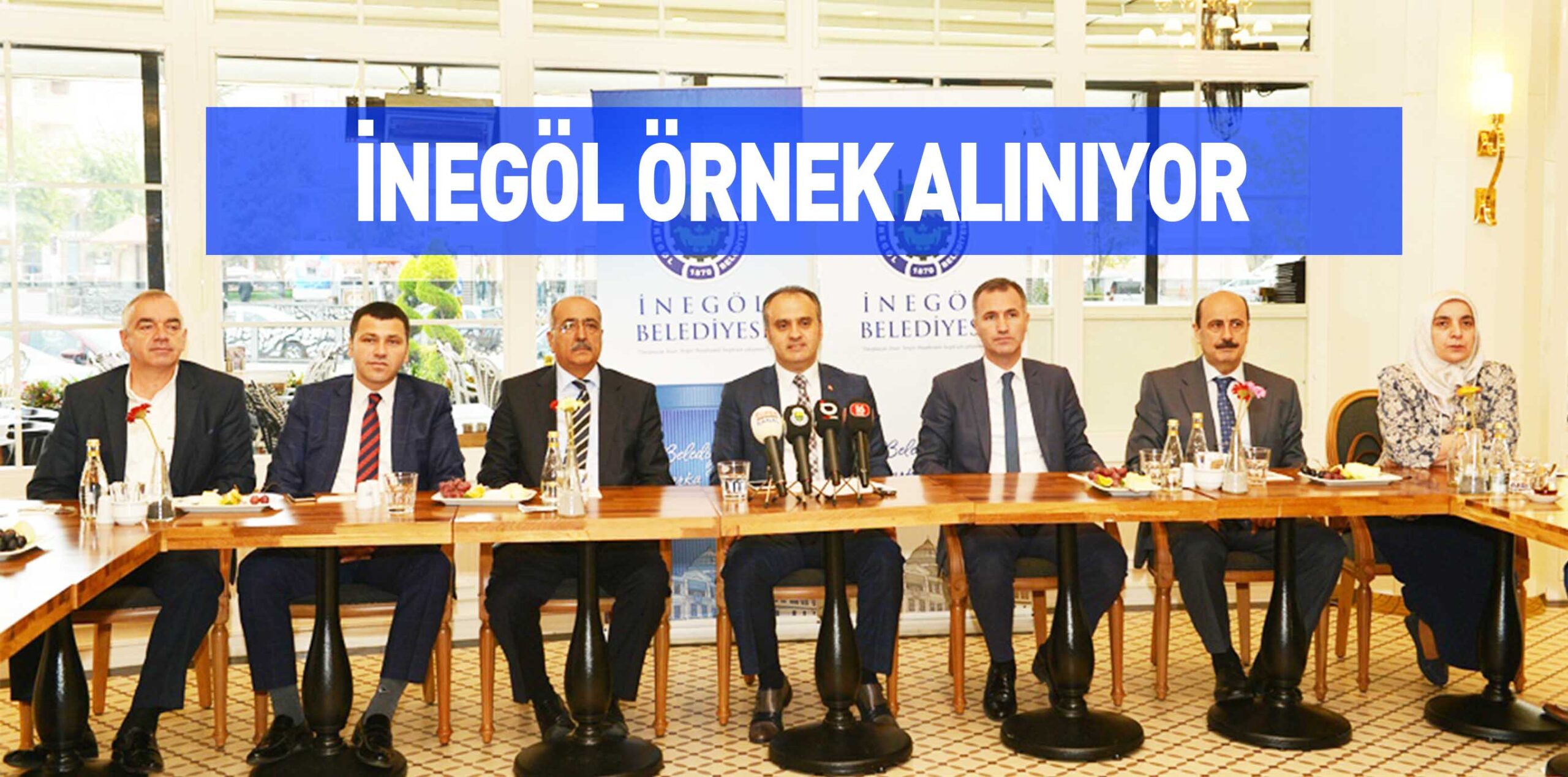 İNEGÖL ÖRNEK ALINIYOR