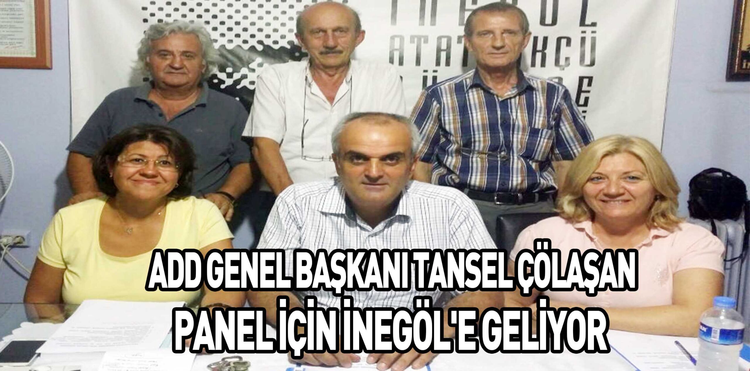 ADD GENEL BAŞKANI TANSEL ÇÖLAŞAN PANEL İÇİN İNEGÖL’E GELİYOR
