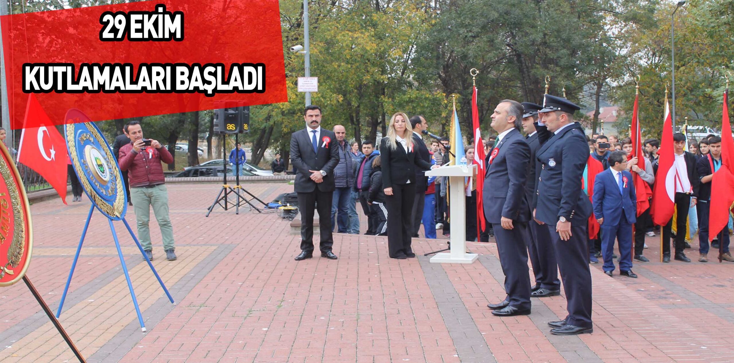29 EKİM KUTLAMALARI BAŞLADI