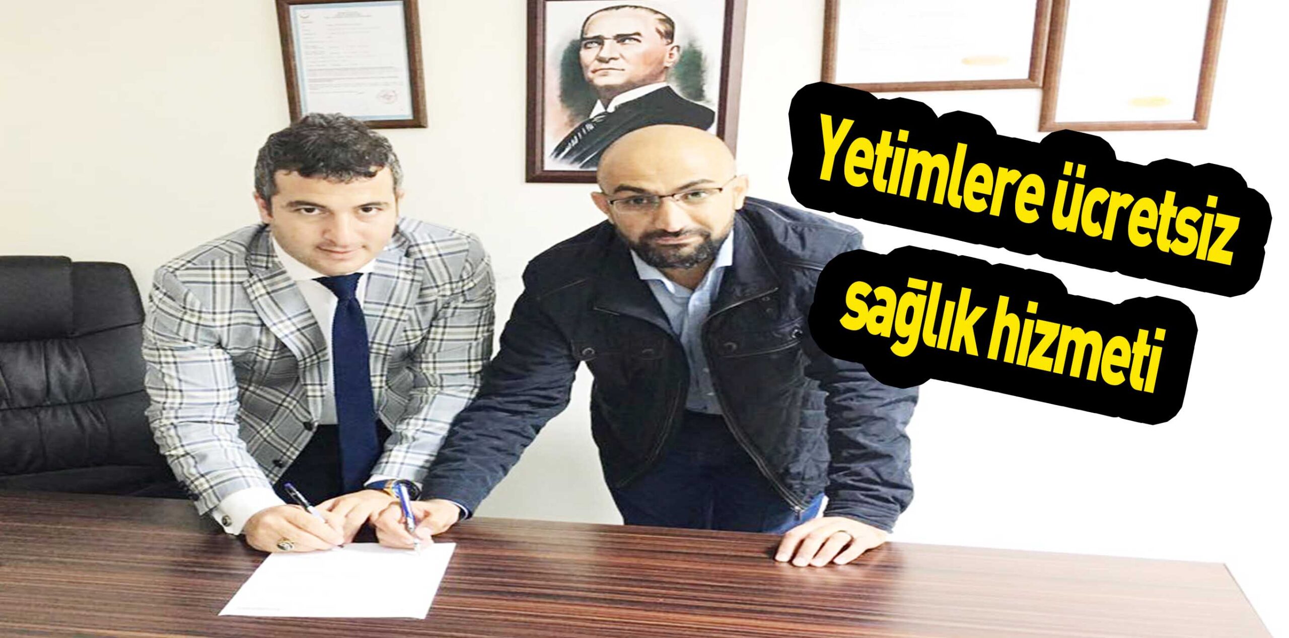 Yetimlere ücretsiz sağlık hizmeti