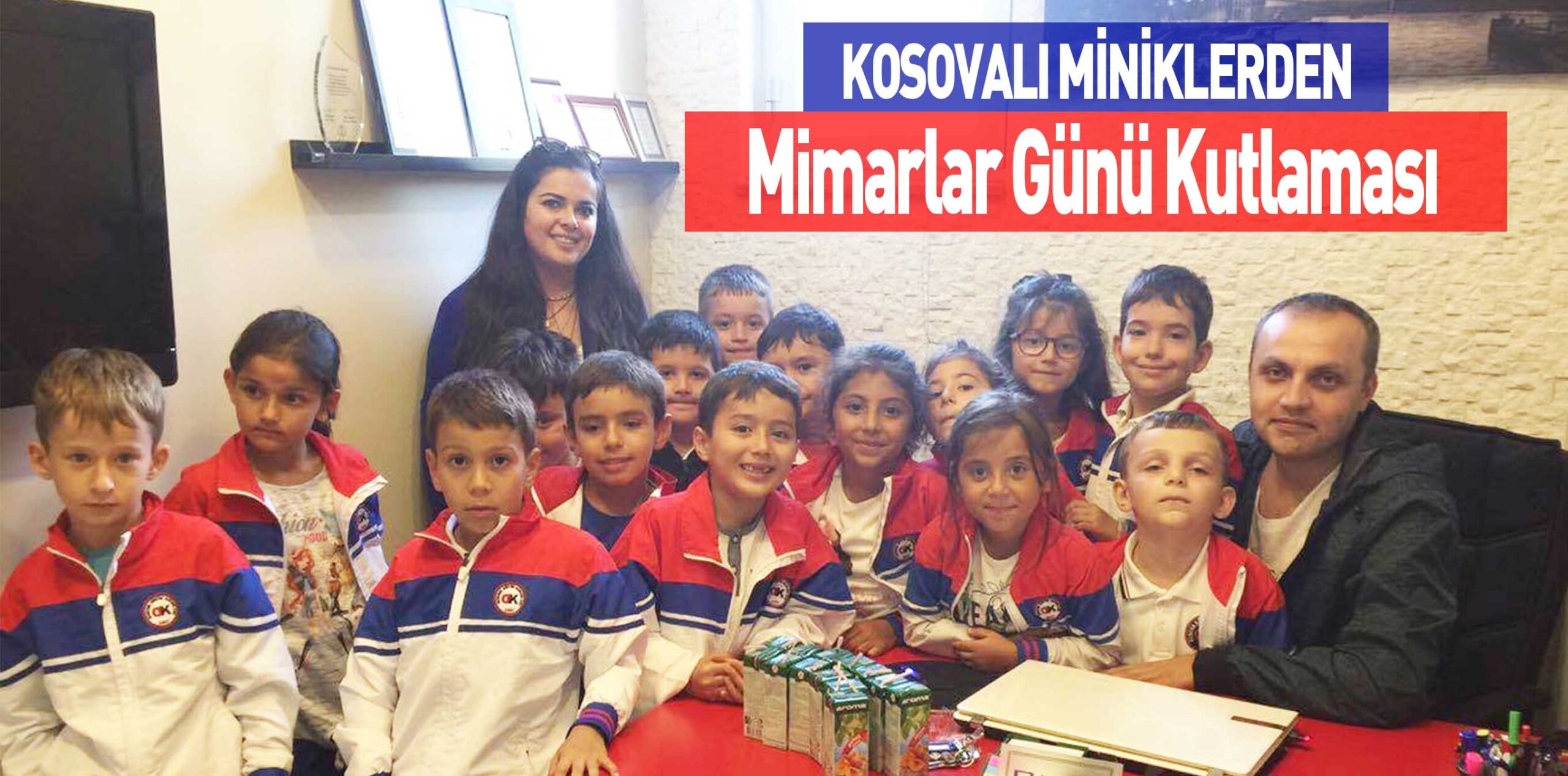 KOSOVALI MİNİKLERDEN  Mimarlar Günü Kutlaması