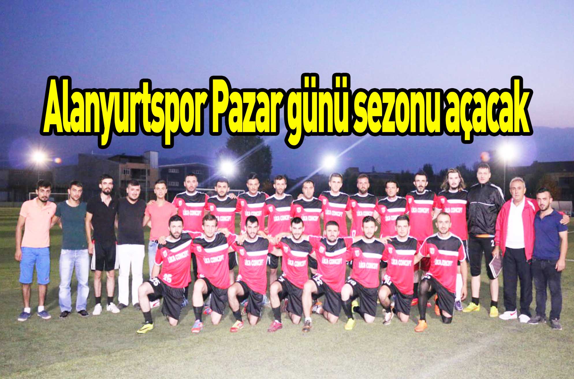Alanyurtspor Pazar günü sezonu açacak