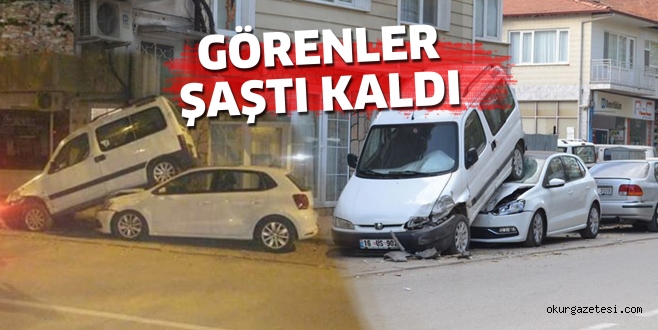 İNEGÖL’DE İLGİNÇ KAZA