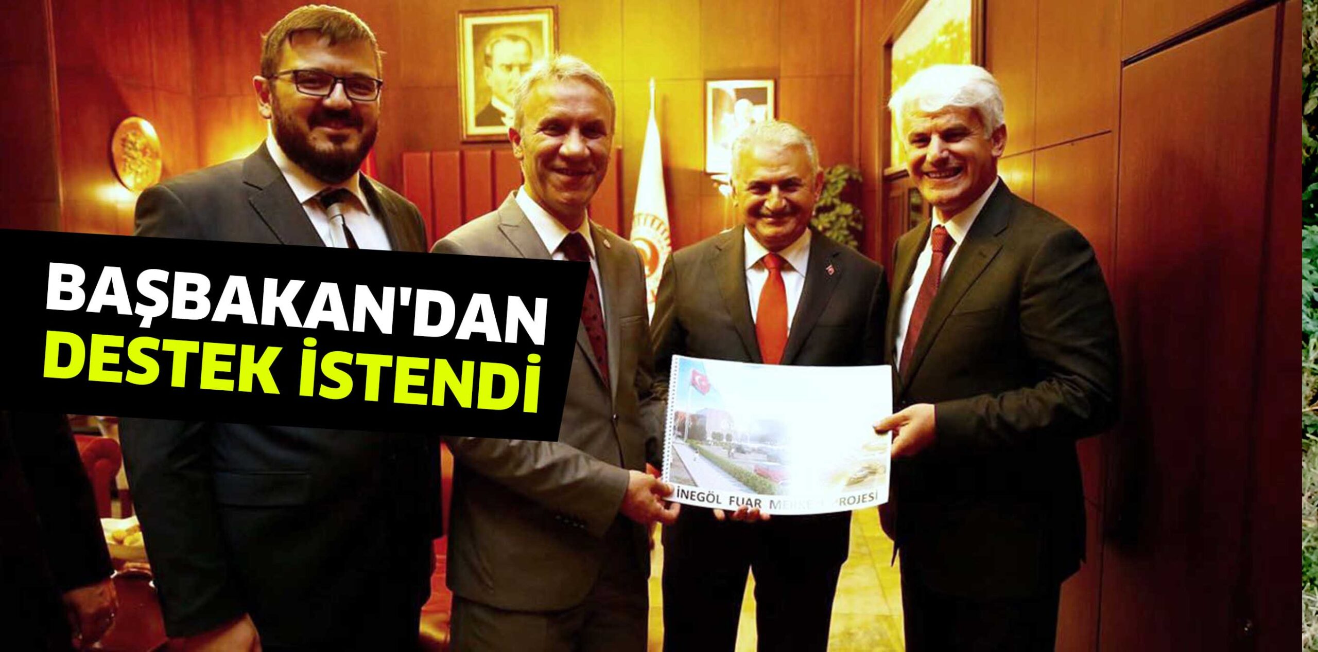 BAŞBAKAN’DAN DESTEK İSTENDİ