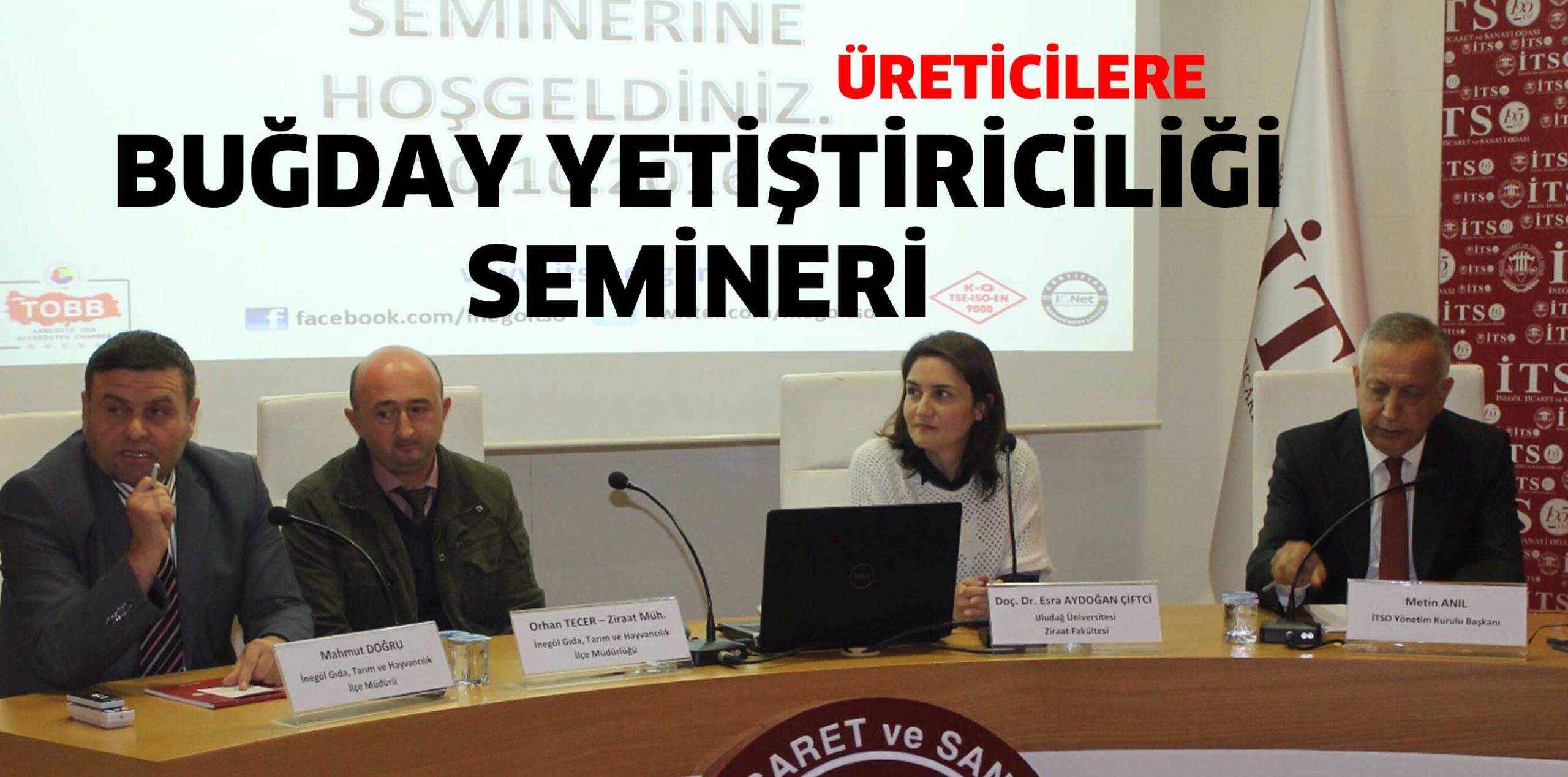 BUĞDAY YETİŞTİRİCİLİĞİ SEMİNERİ