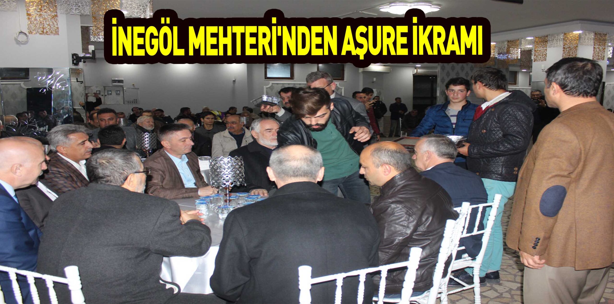 İNEGÖL MEHTERİ’NDEN AŞURE İKRAMI