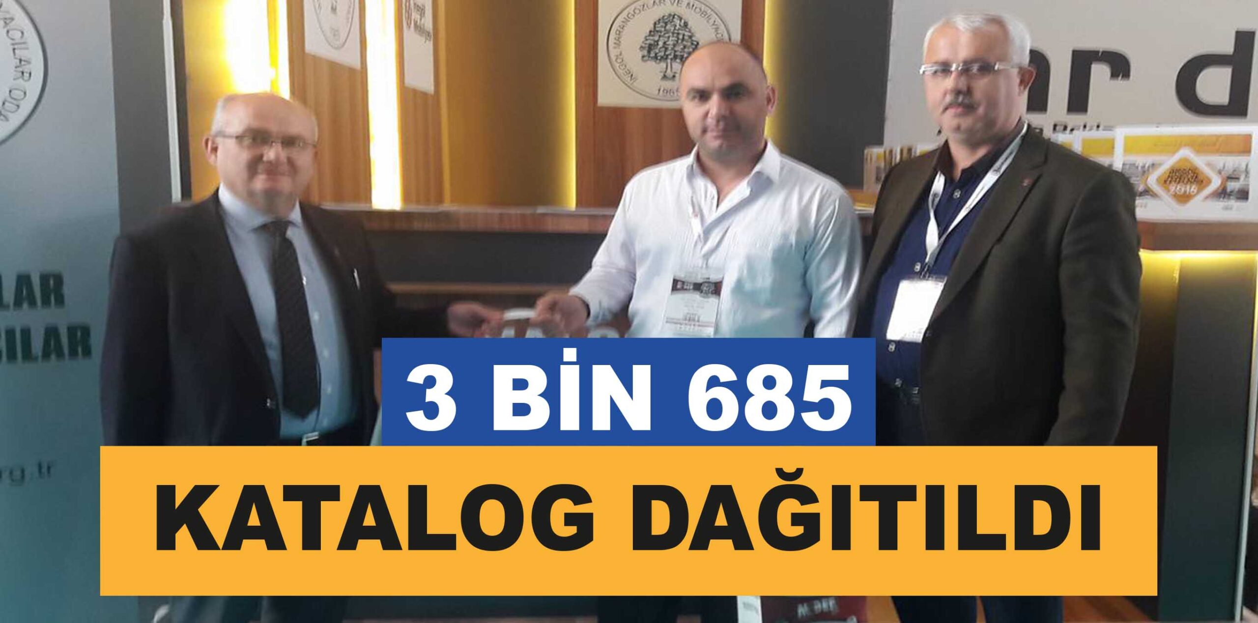 3 BİN 685 KATALOG DAĞITILDI