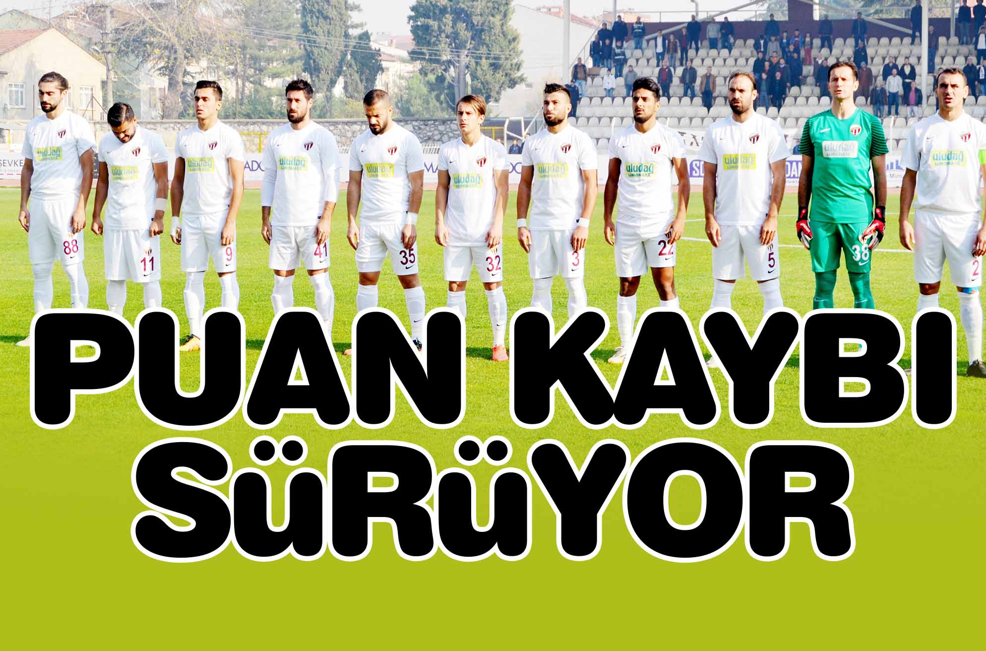 PUAN KAYBI SÜRÜYOR