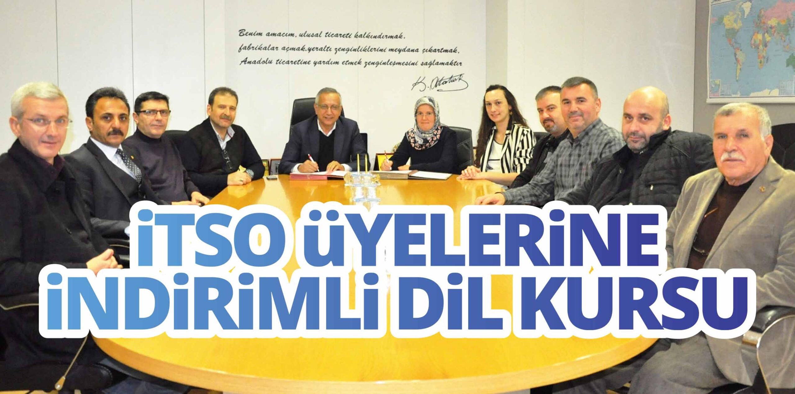 İTSO ÜYELERİNE İNDİRİMLİ DİL KURSU