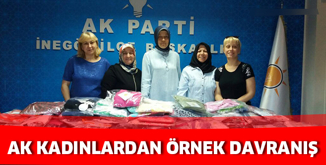 AK KADINLAR’DAN ANLAMLI ETKİNLİK