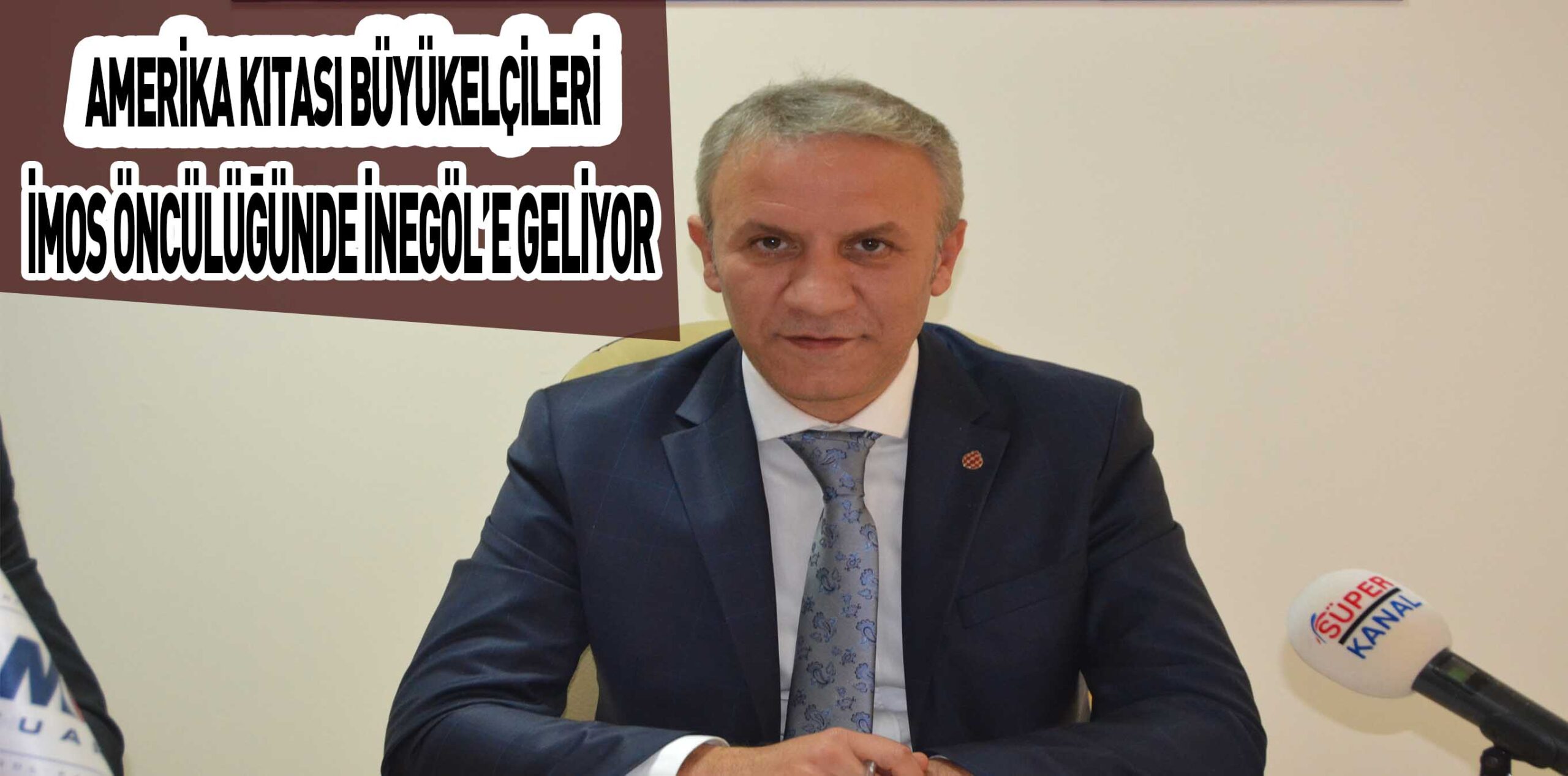 AMERİKA KITASI BÜYÜKELÇİLERİ  İMOS ÖNCÜLÜĞÜNDE İNEGÖL’E GELİYOR