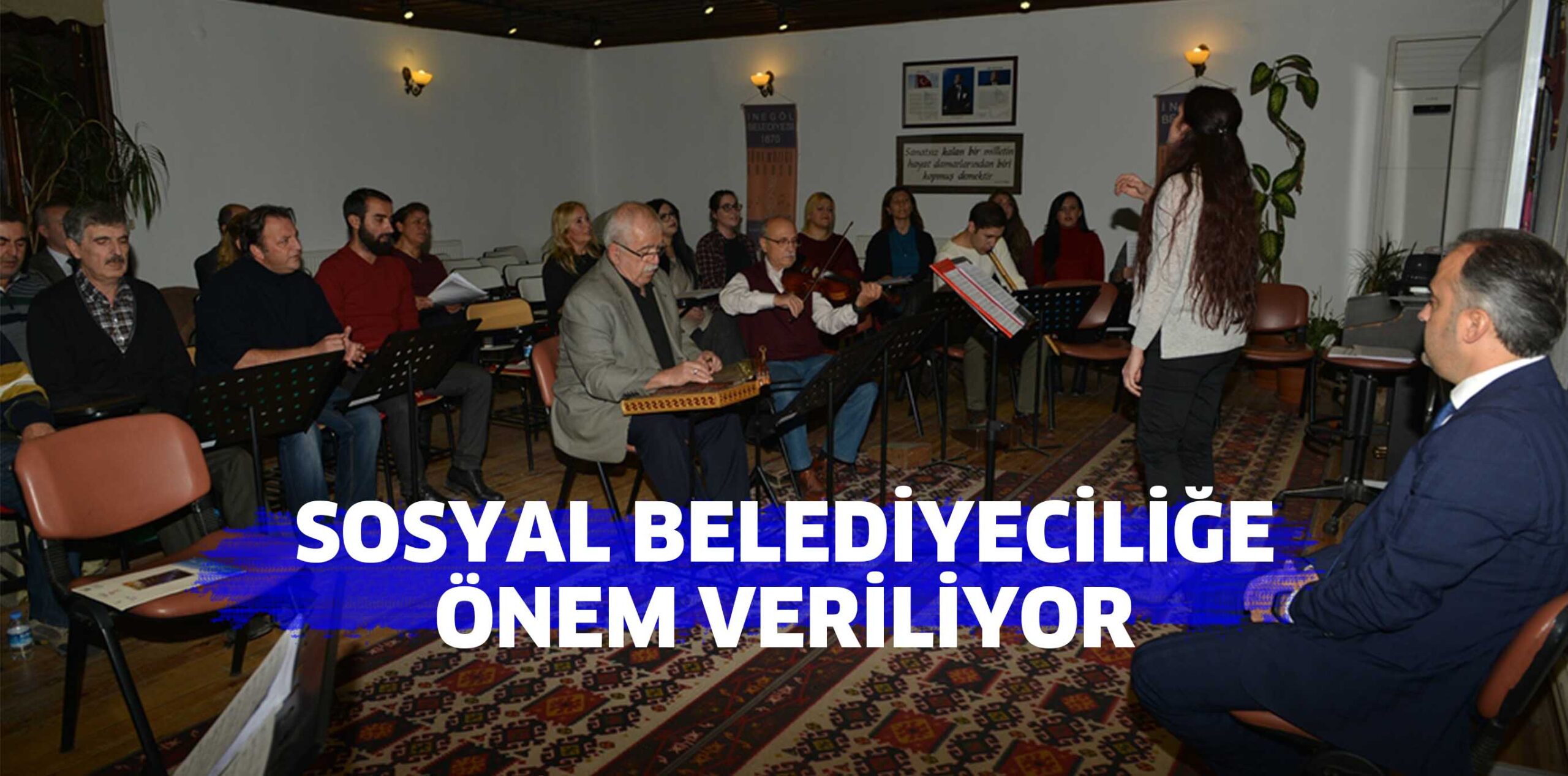 SOSYAL BELEDİYECİLİĞE ÖNEM VERİLİYOR