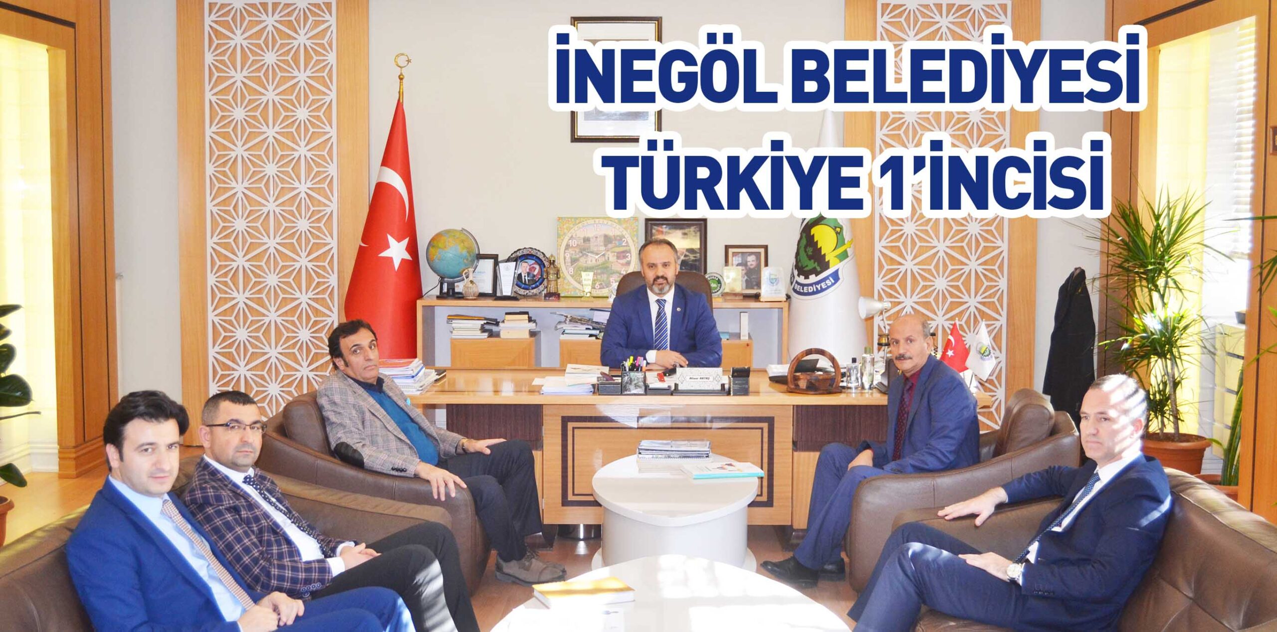 İNEGÖL BELEDİYESİ TÜRKİYE 1’İNCİSİ