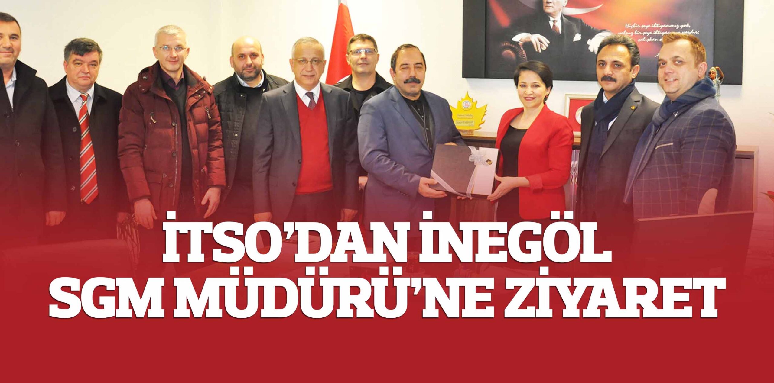 İTSO’DAN İNEGÖL SGM MÜDÜRÜ’NE ZİYARET