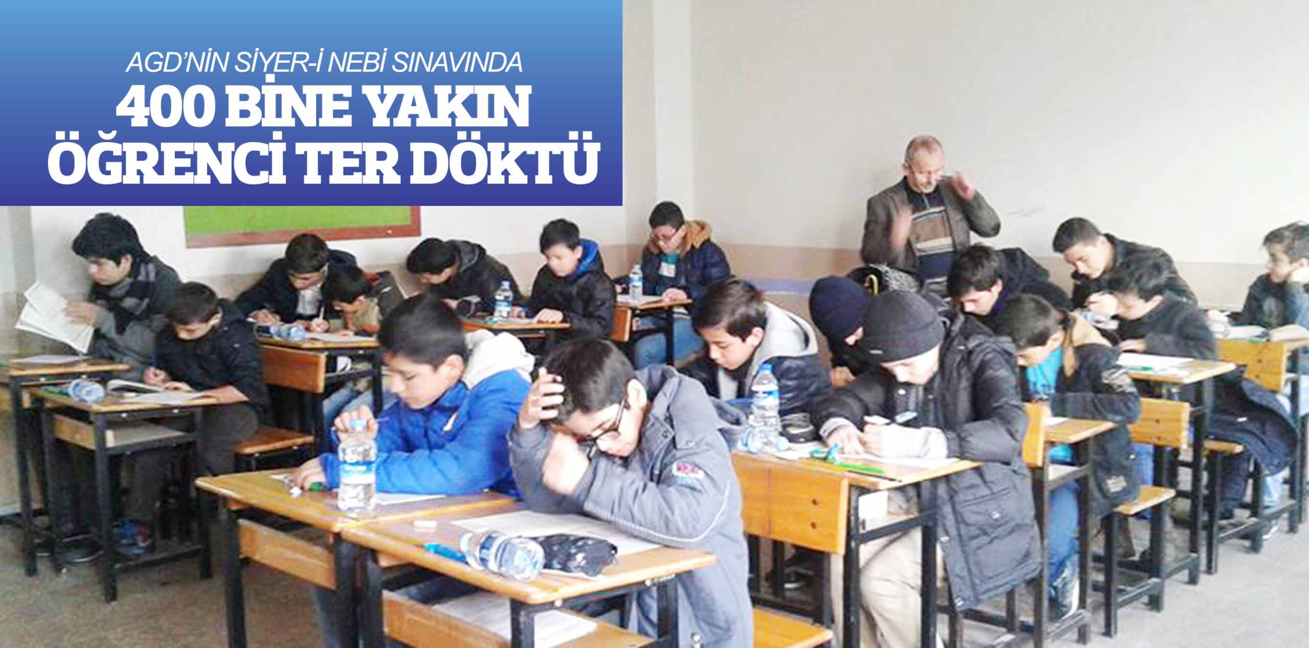 400 BİNE YAKIN ÖĞRENCİ TER DÖKTÜ