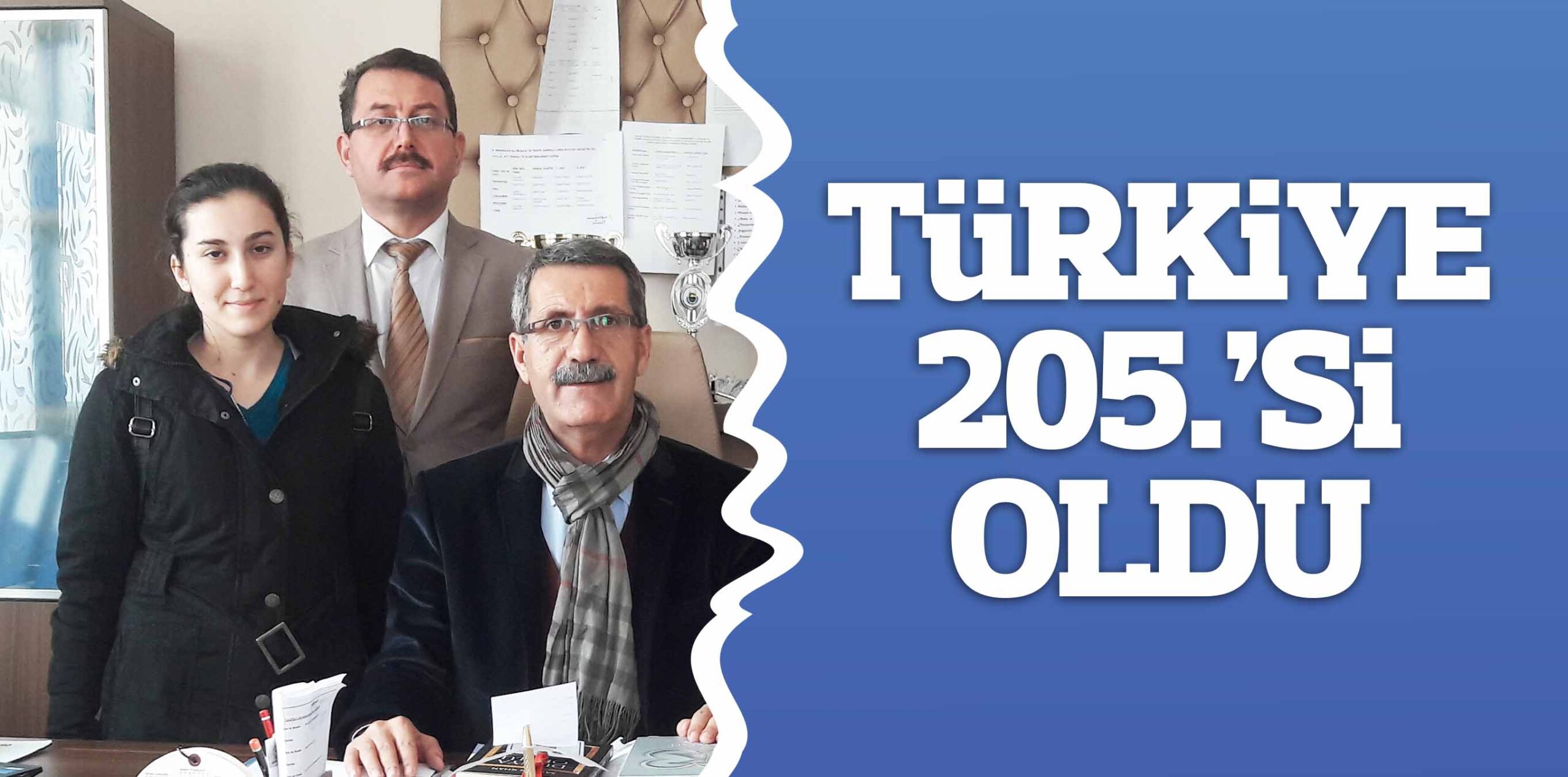 TÜRKİYE 205.’Sİ OLDU