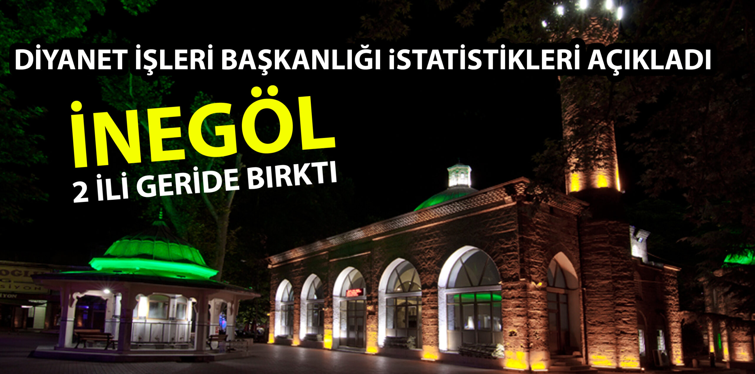 DİYANET İŞLERİ BAŞKANLIĞI CAMİ İSTATİSTİKLERİNİ AÇIKLADI