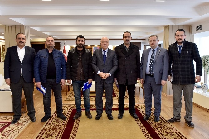 15 Temmuz Gazilerinden Başkan Sekmene Ziyaret